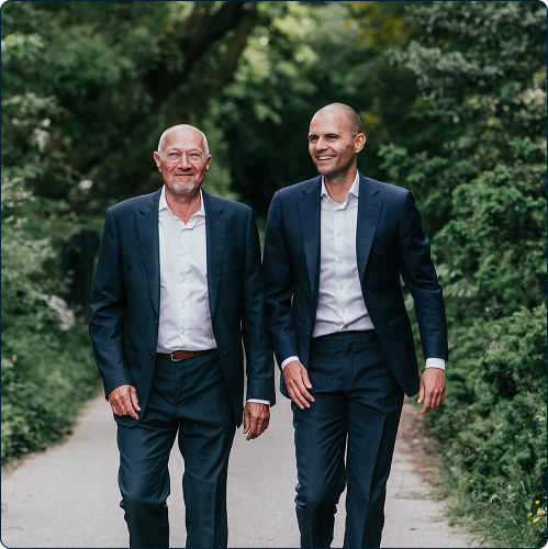 Quirinus and Christiaan Tersteeg, founders of Redubbling.se